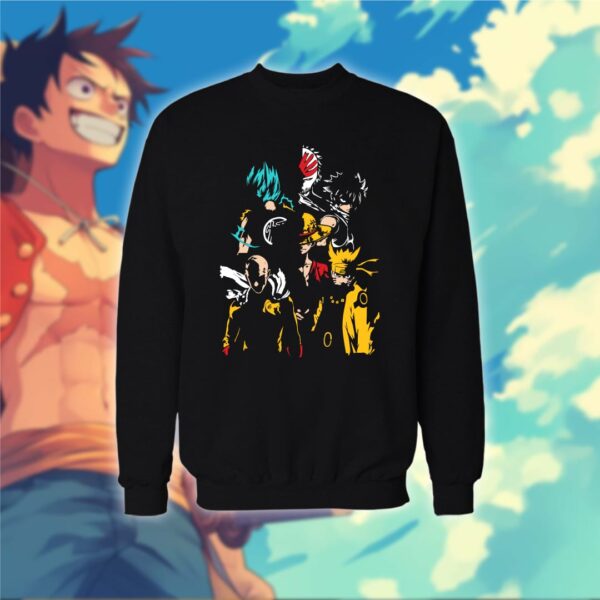 شخصيات انمي مختلفة