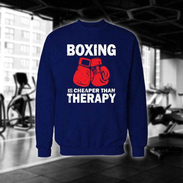Boxing is therapy