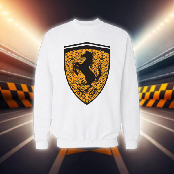 شعار فيراري بالأحرف العربية - سيارات