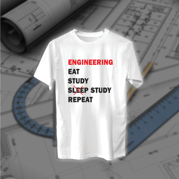 Eat Study Study Repeat - مهندسين - Image 2