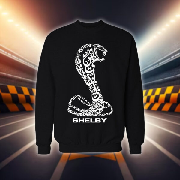 شعار موستنق شلبي بالأحرف العربية - سيارات