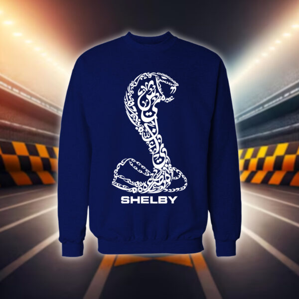 شعار موستنق شلبي بالأحرف العربية - سيارات