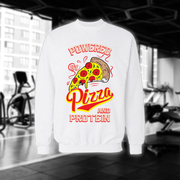 Powered by pizza and protein