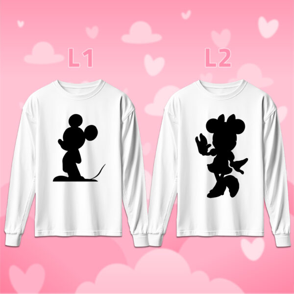 Couples - Mickie Mouse & Minnie Mouse - Image 4
