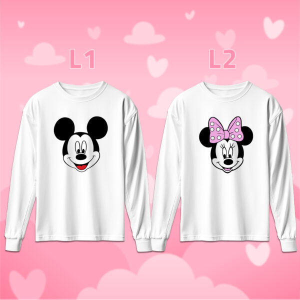 Couples - Mickie Mouse & Minnie Mouse - Image 4