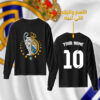 ريال مدريد بالأحرف العربية مع اسم ورقم