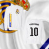 شعار ريال مدريد مع اسم ورقم