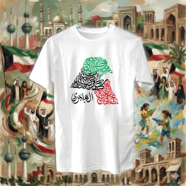 خريطة الكويت بالأحرف العربية