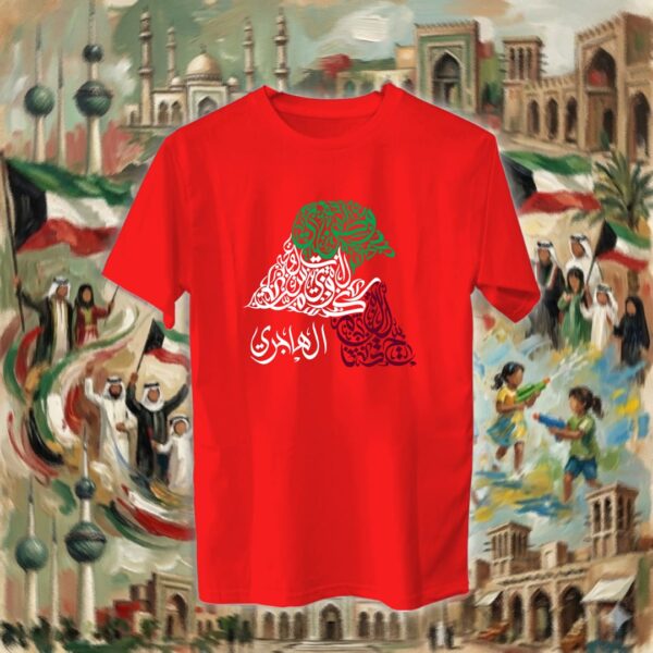 خريطة الكويت بالأحرف العربية