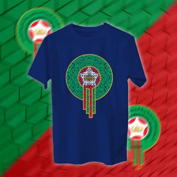 شعار منتخب المغرب بالأحرف العربية