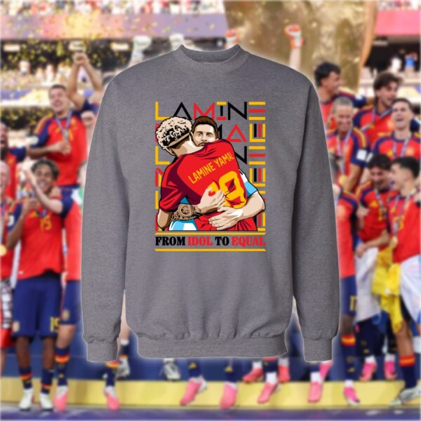 40-sweater-grey Lamine x Messi