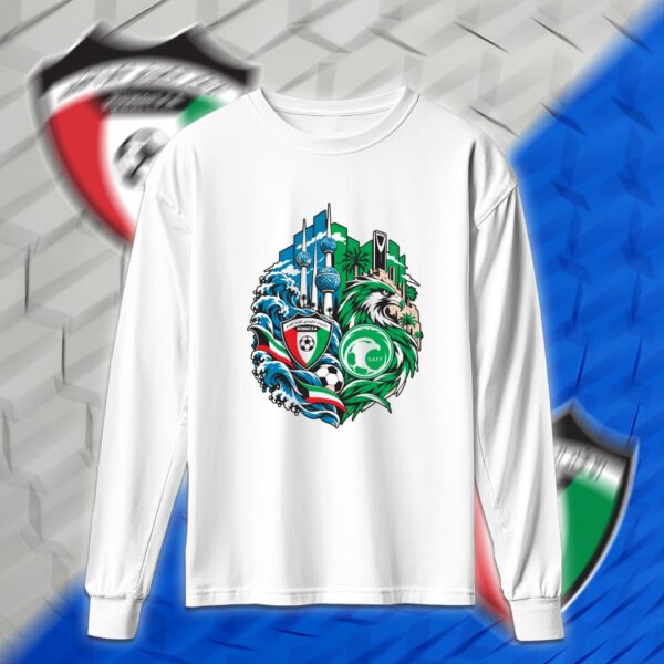 67-longsleeve-white منتخب الكويت والسعودية