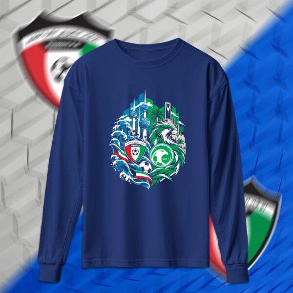 68-longsleeve-navy منتخب الكويت والسعودية